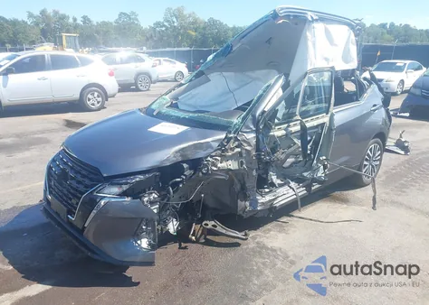 2024 Nissan Kicks Sv Xtronic Cvt from USA, damaged, VIN 3N1CP5CV4RL473593